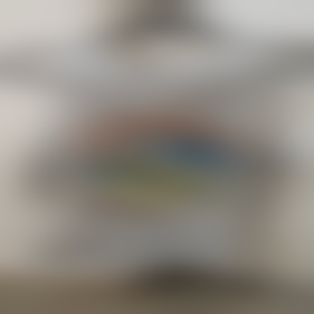 Harley-Davidson Gray and Teal Knucklehead Tank - Picture 2 of 3